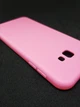 Силиконовый чехол бампер Candy для Samsung J4 Plus Candy case Розовый - изображение 4