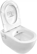 Унитаз-биде подвесной CERASTYLE City 018700 безободковый + сиденье Soft Close 9SC1061S01 - изображение 2