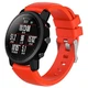 Силиконовый ремешок Primo для часов Xiaomi Huami Amazfit SportWatch 2 / Amazfit Stratos Orange Primo оранжевый - изображение 1