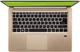Ноутбук Acer Swift 1 SF114-32 (NX.GXREU.028); 14" FullHD (1920x1080) IPS LED матовый / Intel Pentium N5000 (1.1 - 2.7 ГГц) / RAM 8 ГБ / SSD 512 ГБ / Intel UHD Graphics 605 / без ОП / Wi-Fi / BT / веб-камера / Linux / 1.3 кг / золотистый / подсветка клавиа - изображение 4