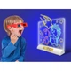 Детская развивающая 3D доска для рисования набор с LED подсветкой Magic 3D Drawing Board NEW Line (1-00001) - изображение 3