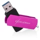 USB флеш накопитель eXceleram 64GB P2 Series Purple/Black USB 3.1 Gen 1 (EXP2U3PUB64) - изображение 3