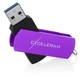 USB флеш накопитель eXceleram 64GB P2 Series Grape/Black USB 3.1 Gen 1 (EXP2U3GPB64) - изображение 3