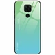 Защитный чехол Deexe Gradient Color для Xiaomi Redmi Note 9 / Redmi 10X - Cyan / Blue - изображение 1