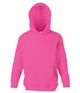 Худи Fruit of the Loom Cl. hooded sweat kids Малиновый 164 см (062043057164) - изображение 1