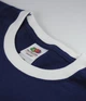 Футболка Fruit of the Loom Valueweight ringer M Темно-Синій / Білий (061168022M) - зображення 6
