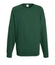 Свитшот Fruit of the Loom Lightweight raglan sweat S Темно-Зеленый (062138038S) - изображение 1