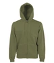 Толстовка Fruit of the Loom Classic hooded sweat jacketXL Оливковий (062062059XL) - зображення 1