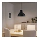 Люстра IKEA SKURUP 38 см 22 Вт черная 804.071.14 - изображение 2