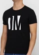 Футболка черная "Only Man" (95-TSH-3-02-black/wflock-S) - изображение 3