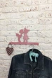 Вішалка настінна BeStand "ДІТИ" розмір 19 см * 33 см, колір фламінго. - изображение 2