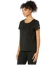 Футболка bebe Slash T-Shirt w/ Emboss Logo Black, S (42) (10722247) - зображення 2