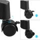 Вешалка стойка для одежды Colgador Double-Pole с полками 90x42x165 см Black (3_07938) - изображение 8
