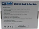 USB-хаб STLab USB 3.1 Gen2 Type-C - 4 порта USB-Type-A, с блоком питания 2A/5В (U-1690) - изображение 7