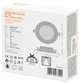 Потолочный светильник LEDVANCE SLIM DN105 6W 4000K IP20 Белый (4058075078994) - изображение 6