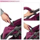 Прогулочная коляска-книжка El Camino Handy Sangria (ME 1034L) - изображение 7