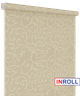 Ролета тканинна INROLL Есо-Mini 97,5х165 см Akant Бежевий 1839 - зображення 3