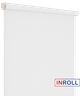Ролета тканевая INROLL Есо-Mini 90х185 см Camila Белый A601 - изображение 3