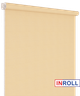Ролета тканевая INROLL Есо-Mini 72,5х185 см Camila Светлый абрикос A604 - изображение 3