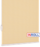 Ролета тканевая INROLL Есо-Mini 72,5х185 см Camila Светлый абрикос A604 - изображение 4