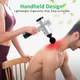 Портативный ручной массажер для тела Fascial Gun Вибрационный Мышечный Серый - изображение 5