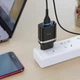 СЗУ Hoco C12Q Smart QC3.0 18W (1USB-A) + кабель USB to MicroUSB Черный - изображение 5