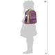 Ранец Class Wild для девочек 39 х 28 х 21 см 19 л Фиолетовый (9906/8591662990607) - изображение 2