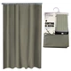 Шторка для ванной Bathlux Grey 60045, занавеска для душа раздвижная, текстильная штора в ванну (F_132619) - изображение 1
