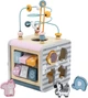 Drewniana kostka edukacyjna Viga Toys PolarB 5 w 1 (6971608440304) - obraz 2
