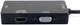 Переходник Extradigital Display Port - HDMI, DVI, VGA Black (KBV1734) - изображение 4