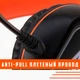 Игровые наушники MEETION Gaming Backlit MT-HP020 с микрофоном и LED подсветкой проводные Black (MT-HP020) - изображение 5