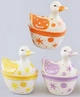 Сахарница Утенок декоративная ceramic 17 см - изображение 1