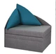 Диван кутовий PROGRESS sofas&beds Юнга лівий 94х71 см Сірий - зображення 1