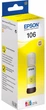 Контейнер с чернилом Epson 106 для EcoTank L7160/L7180 Yellow (C13T00R440) - изображение 1