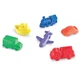Набор фигурок "Транспорт" Mini Motors® Counters Learning Resources/Ленинг рес 6 шт (детальный дизайн) LER 0190 - изображение 2