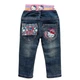 Джинсы Baojia Hello Kitty для девочки 95 см Синие 7858 - изображение 3