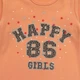Костюм Breeze Girls для девочки 104 см Персиковый с серым 13294 - изображение 3