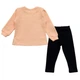 Костюм Benna Kids "Медвежонок" для девочки 86 см Персиковый с темно-синим 11829 - изображение 3