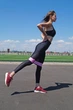 Тканева гумка для фітнесу та спорту PowerPlay 4111 Hip Band M Medium Рожева (d_76cm) - изображение 6