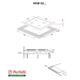 Поверхня газо-електрична 2+2 Perfelli HKM 621 W - зображення 2