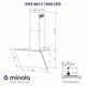 Витяжка MINOLA HVS 6612 WH 1000 LED - зображення 11