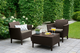 Набір меблів Keter Salemo Balcony Set Коричневий (8711245158655) - зображення 2
