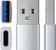 Адаптер Satechi Type-A to Type-C Adapter Silver (ST-TAUCS) - зображення 4