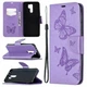 Чехол-книжка с рисунком UniCase Butterfly Pattern для Xiaomi Redmi 9 - Purple - изображение 1