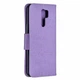 Чехол-книжка с рисунком UniCase Butterfly Pattern для Xiaomi Redmi 9 - Purple - изображение 3