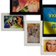 Деревянная мультирамка на 7 фото Волна любви, черно-белая - изображение 3