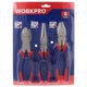 Набор шарнирно-губцевого инструмента WORKPRO W001302 - изображение 1