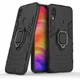 Чехол с подставкой Deexe Hybrid Case для Xiaomi Redmi Note 7 / Note 7 Pro - Black - изображение 1