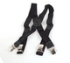 Подтяжки мужские Dovhani P003-1BLACK Черные - изображение 1