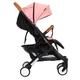 Детская коляска Bene Baby D200 Прогулочная розовая на чёрной раме - изображение 2